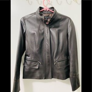 Lafayette 148 Genuine Leather Jacket